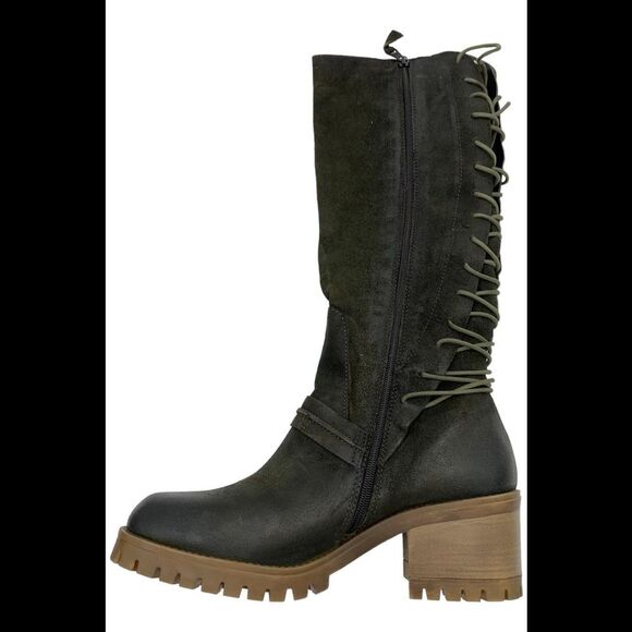 Miz Mooz Women's Mavis Tall Boots Moss - Medium - Picture 2 of 2
